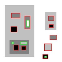 Analysis: 10 dark and 4 light active objects.